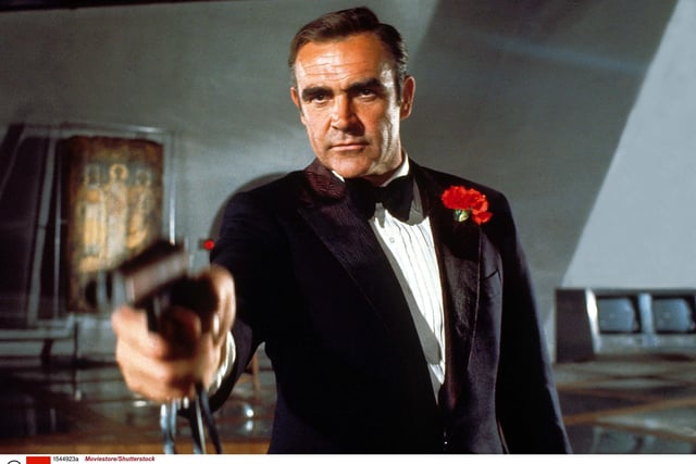When you think of James Bond, you are probably most likely to picture Sean Connery. During his long career he also starred in Highlander, Indiana Jones and The Untouchables among many other films.