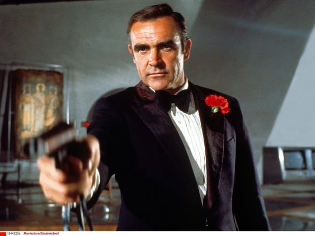 When you think of James Bond, you are probably most likely to picture Sean Connery. During his long career he also starred in Highlander, Indiana Jones and The Untouchables among many other films.