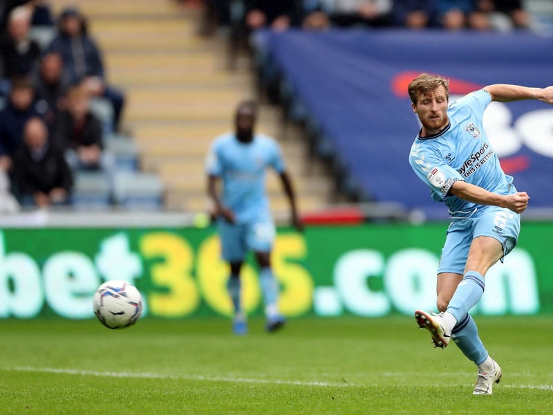After falling down the pecking order at Coventry, midfielder Jamie Allen was wanted by a host of League One and Two clubs as the Sky Blues looked set to cash in on the 26-year-old, before his contract expired next year. In the event, Allen’s Coventry career has been rejuvenated as he has featured in four Championship games scoring one goal.