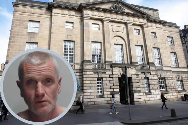 At the High Court in Edinburgh, Ryan McCabe (inset), was found guilty following trial of the murder of Liam Maloney.