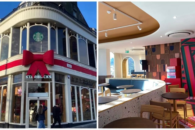 Take a look through our photo gallery to see inside Edinburgh's newest branch of Starbucks.