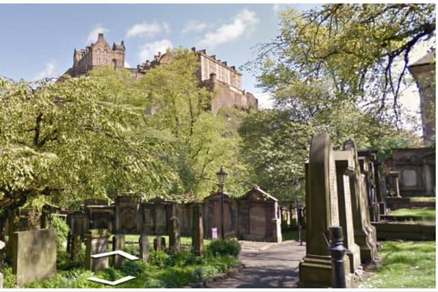 Police were called to at St Cuthbert’s Kirkyard, which sits between Lothian Road and Princes Street, at around 3.55am on Friday. Photo: Google Street View