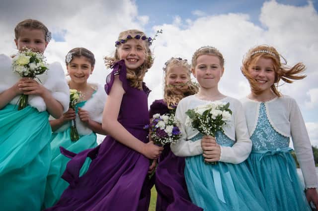 These girls were part of the celebrations in Linlithgow last weekend. Photo by Angus Laing.