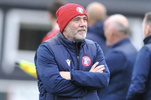 Spartans manager Dougie Samuel knows the South Challenge Cup is his team's last chance of silverware. Picture: Mark Brown