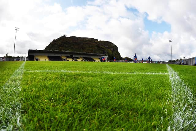 Dumbarton's home ground. Picture: SNS