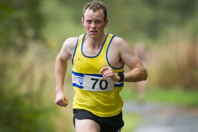 Marc Wilkinson, of Lauderdale Limpers, finished secnd in 42.05