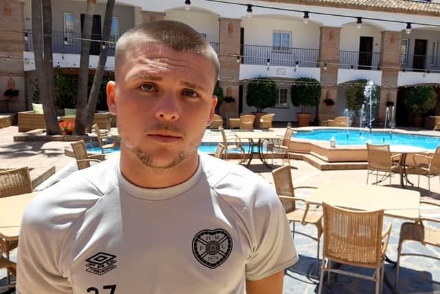 Connor Smith is determined to make the most of Hearts' pre-season camp in Spain.