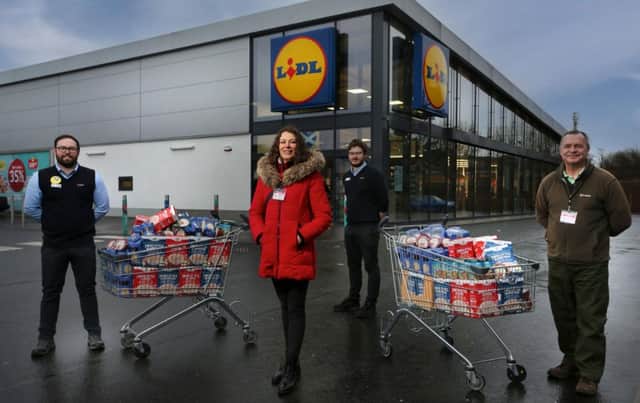 The Slateford store and Empty Kitchens, Full Hearts is just one partnership in the Teaming up to Tackle Hunger scheme, with Lidl’s 105 Scottish stores partnering with 105 charities across the country.