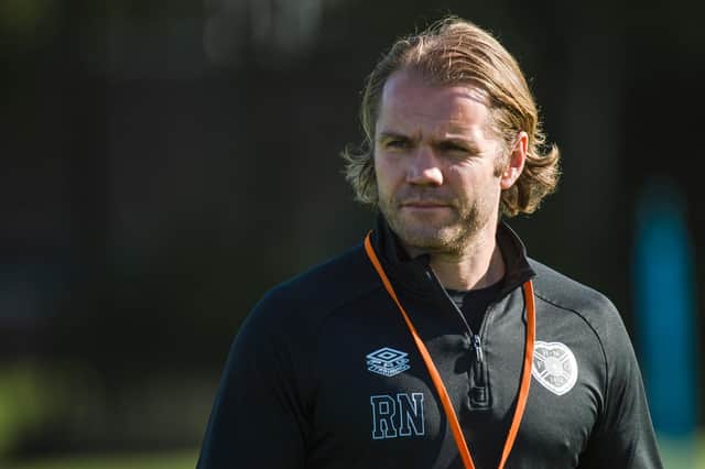 Hearts manager Robbie Neilson has a strong squad to choose from.