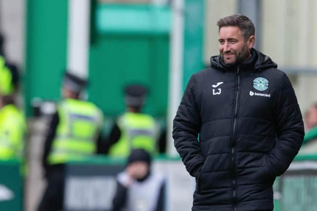 Lee Johnson was happy with his side's victory but still feels there's more to come from Hibs