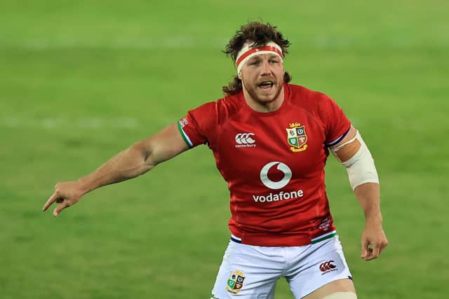 Hamish Watson played in the British & Irish Lions' victory over South Africa in the first Test in Cape Town last summer. (Photo by David Rogers/Getty Images)