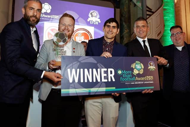 Big Hearts scooped 'More than football' award