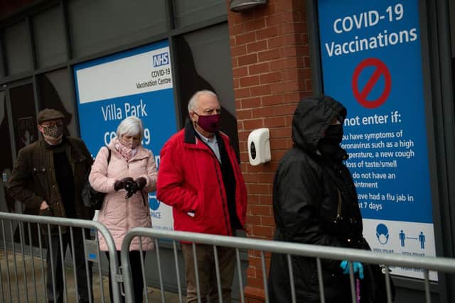 The vaccines minister said there would 'probably' be a 'booster in the autumn' and then an annual jab 'in the way we do with flu vaccinations' (Photo: JACOB KING/POOL/AFP via Getty Images)
