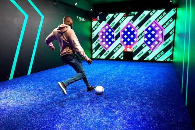 TOCA Social will give visitors the chance to go up against each other in virtual football games