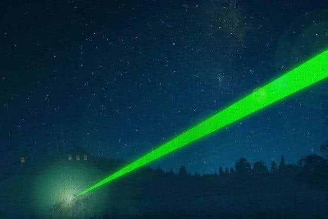 A laser aimed at aircraft can have tragic consequences.