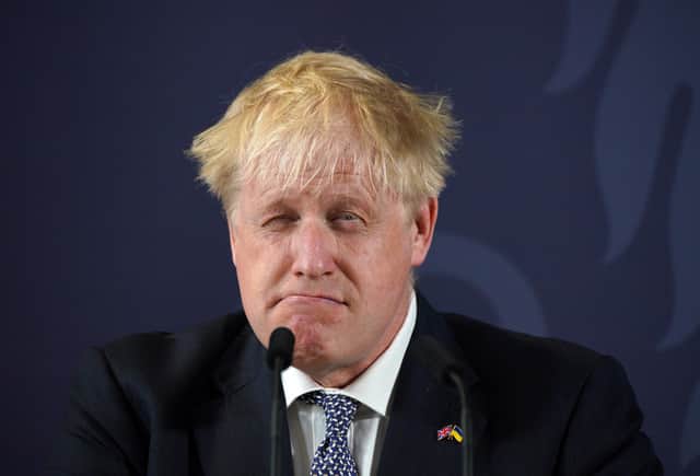 Boris Johnson has said he will stand down as Prime Minister (Picture: Peter Byrne/WPA pool/Getty Images)