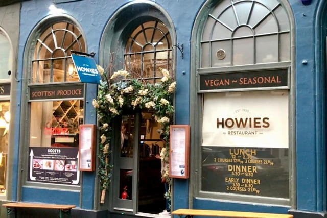 Established in 1990, the family-owned business now has three central restaurants in the capital, proudly serving seasonal Scottish food. Howies has been nominated for two categories – Restaurant of The Year and Best Scottish Cuisine.