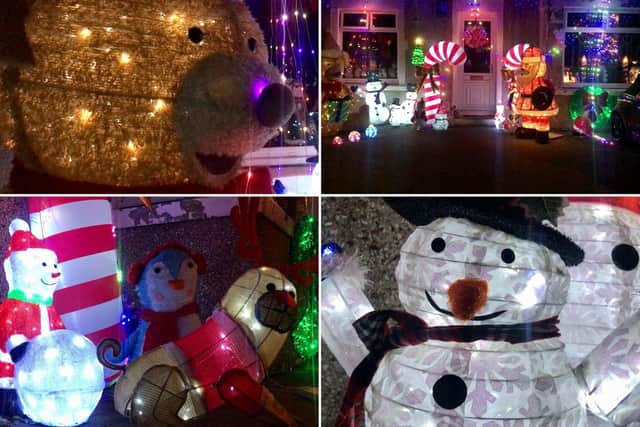 Murray Raeburn's home on Restalrig Avenue has become known for its incredible Christmas decorations