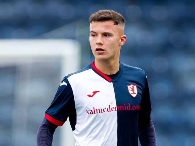 Dylan Tait has enjoyed his time at Raith Rovers but is now back at Hibs
