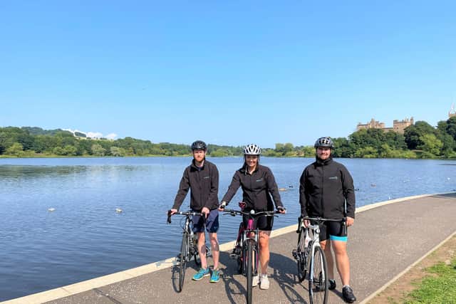 Paul Farrell, Kirsty Christie and Ian Pritchard are ready to Break the Cycle