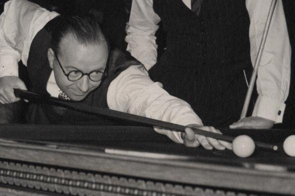 Fred Davis, was born on August 14, 1913 in Chesterfield, and  was an English professional player of snooker and billiards, one of only two players ever to win the world title in both, the other being his brother Joe. He was an 8-time World Snooker Champion. He died in 1993.