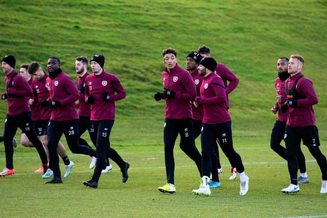 The Hearts squad will be smaller next season.