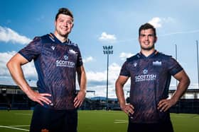 Grant Gilchrist, left, and Stuart McInally have been announced as Edinburgh's co-captains for the new season. Picture: Ross Parker/SNS