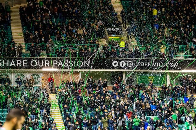 Hibs fans have been getting behind the fundraising campaign. (Photo by Ross Parker / SNS Group)