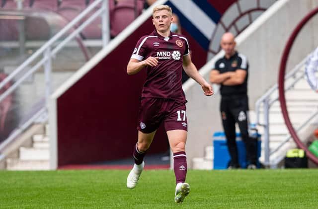 Alex Cochrane has been a solid presence on the left for Hearts. (Photo by Ross MacDonald / SNS Group)