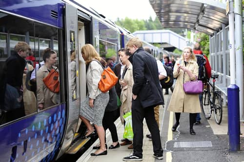 Growing intercity traffic takes up capacity to grow train transport around the city. Picture: Michael Gillen