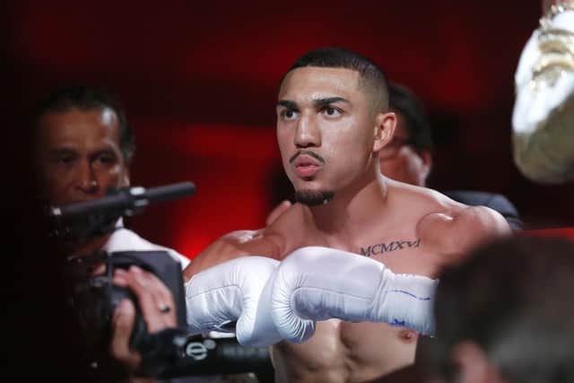 Teofimo Lopez is hungry for success at Madison Square Garden on Saturday night. (Photo by Steve Marcus/Getty Images)