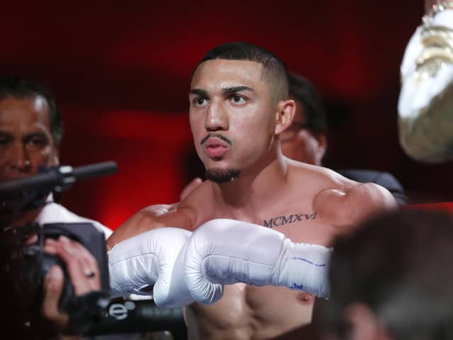 Teofimo Lopez is hungry for success at Madison Square Garden on Saturday night. (Photo by Steve Marcus/Getty Images)