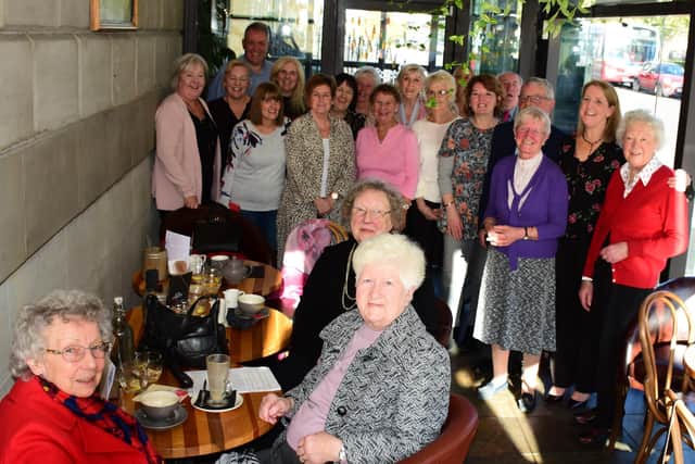 Dorothy McQueen, née Rankin, organised a reunion of former Rankin's staff at Ryan's Bar last October.