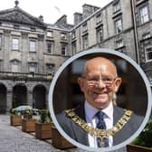 Lord Provost Robert Aldridge’s luxury civic cars are often seen waiting to pick him up for engagements outside the City Chambers.