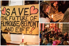 Film buffs gathered in Edinburgh on Wednesday evening for a vigil protesting the closure of two of Scotland’s leading independent cinemas as well as the end of the longest continually-running film festival in the world.
