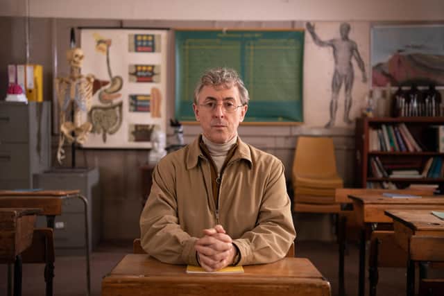 Alan Cumming portrays one of Scotland's most notorious 'pupils' in the new drama-documentary My Old School.