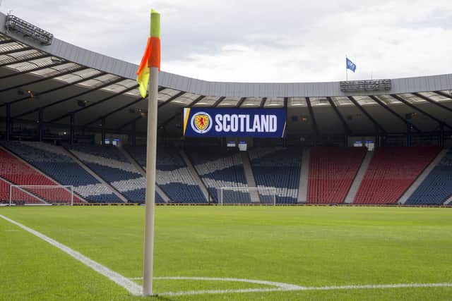 Scotland's World Cup play-off against Ukraine takes place at Hampden.