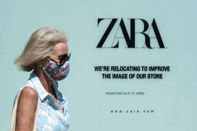Zara was one of the most popular shops in Princes Street   Picture: Lisa Ferguson