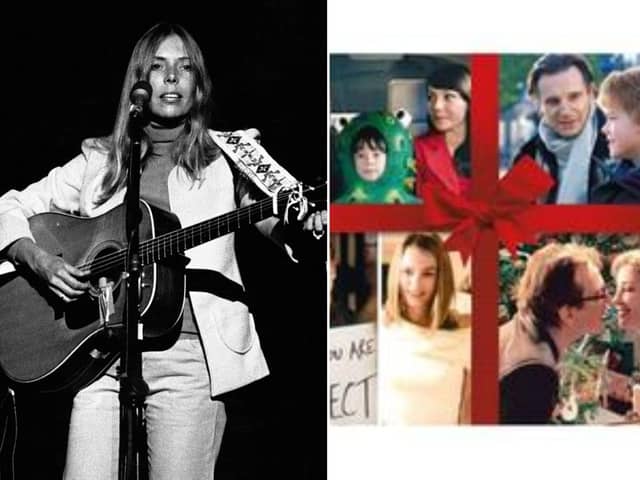 What ever you think of the film, Love Actually has an incredible soundtrack, and any of the songs could make this list, however, we've gone with arguably the best song of the lot - Both Sides Now by Joni Mitchell.