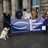 Keep Edinburgh Eye Pavilion campaigners