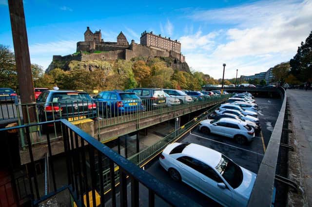 The new open-air hub will be at Castle Terrace Car Park