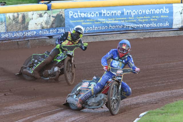 Lasse Fredriksen suffered a shoulder fracture against the Birmingham Brummies on Friday. Picture: Jack Cupido.