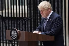 Boris Johnson finally realised his position was untenable.