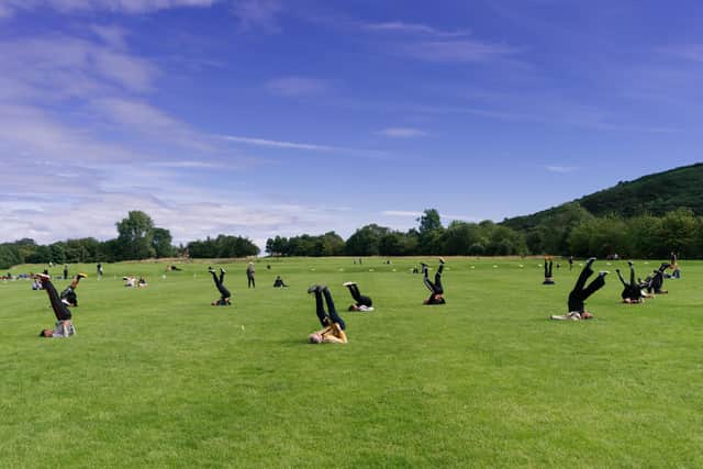 Dance company Curious Seed will be staging free outdoor performances in Holyrood Park as part of the festival. Picture: Lucas Chih-Peng Kao