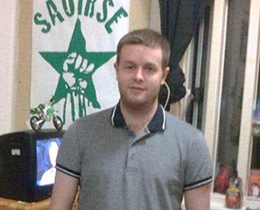 Jamie Bain, whose son is serving a jail sentence for a knife attack near Aldi in Gilmerton Road, Edinburgh.