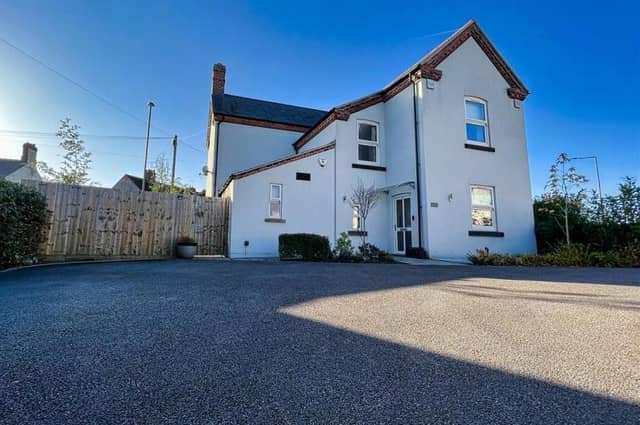 The historic Old School House in the Derbyshire village of Shirland. A detached, three-bedroom property, it is on the market for £350,000 to £375,000.