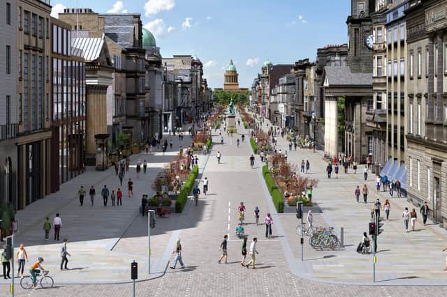 The plans for George Street do not feature a substantial amount of greenery