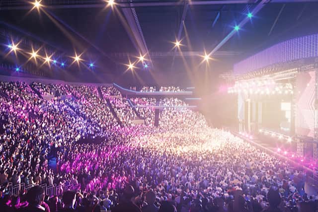 Entertainment gians AEG have reveaed plans to create an 8500-capacity indoor arena in Edinburgh.