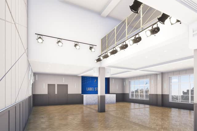 The Johnnie Walker Label Studio is a flexible performance space will host a variety of live events and performances.