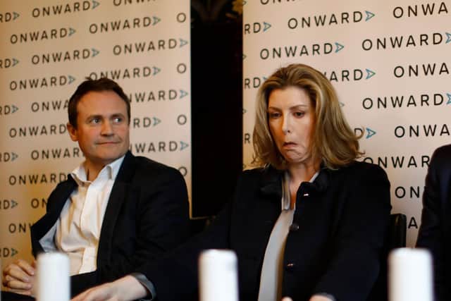 Conservative MPs Tom Tugendhat and Penny Mordaunt are hoping to become the next Prime Minister (Picture: Tolga Akmen/AFP via Getty Images)